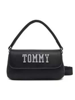 Сумочка Tjw Everywhere Flap Crossover AW0AW17391 Tommy Jeans, черный
