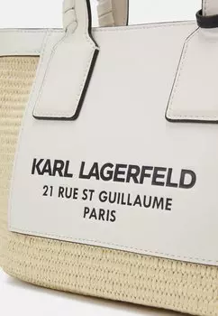 Сумочка Tote KARL LAGERFELD, кремовый