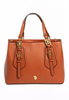 Сумочка U.S. Polo Assn., коричневая