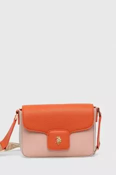 Сумочка U.S. Polo Assn., оранжевый