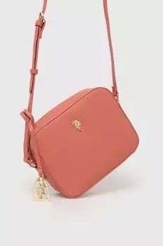 Сумочка U.S. Polo Assn., розовый