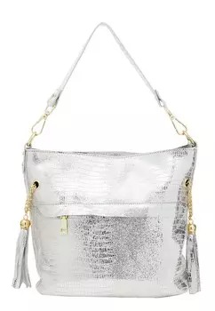 Сумочка usha, серебристый