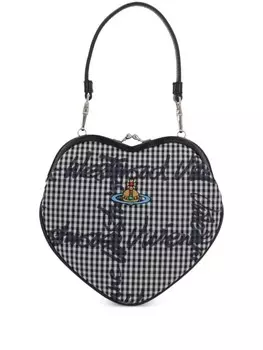 Сумочка Vivienne Westwood Belle Heart Frame, серый