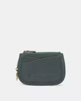 Сумочка в форме полумесяца из зеленой кожи Abbacino, зеленый