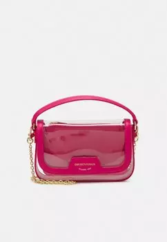 Сумочка WALLET ON CHAIN Emporio Armani, прозрачный