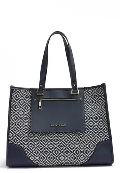 Сумочка WEAVE GEOMETRIC River Island, темно-синий