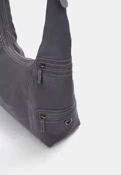 Сумочка WITH SEAMS PULL&BEAR, серый