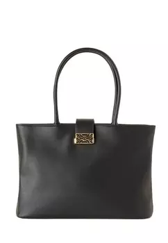 Сумочка WITH TWO HANDLES United Colors of Benetton, черный