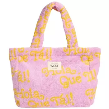 Сумочка Wouf Terry Towel, розовый