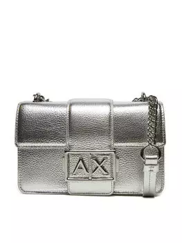 Сумочка XW000071 AF11898 M8040 Armani Exchange, серебряный