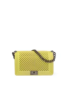 Сумочка желтая и серебряная Marc Ellis, желтый
