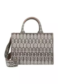 Сумочка женская с этническим бантиком и логотипом FURLA, цвет Toni Color