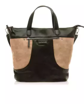 Сумочки с эффектом кожи на молнии Mariamare, коричневый