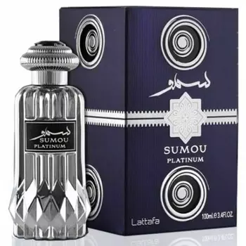 Sumou Platinum Lattafa EDP Perfume 100ml 3.4fl.oz - США и ОАЭ Оригинал