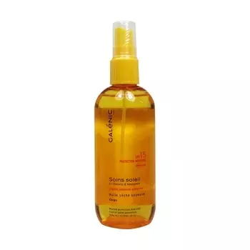 Sun Care Silky Dry Oil Spray для тела Spf 15, 150 мл, Galenic