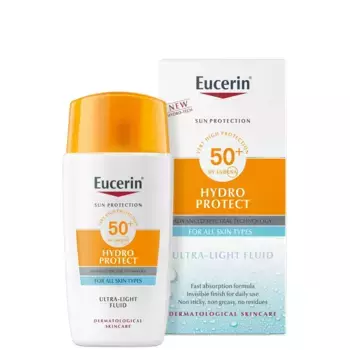 Sun Face Hydro Protect Ultra Light Fluid SPF50 50мл Eucerin