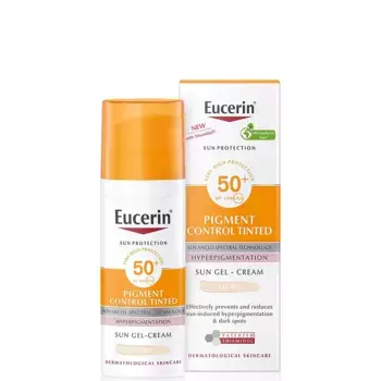 Sun Face Pigment Control Тонирующий светлый оттенок SPF50 50 мл Eucerin