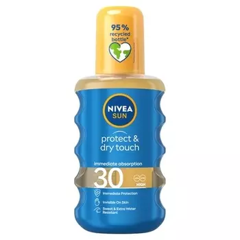 Sun Invisible Protect Солнцезащитный спрей Spf30 200мл, Nivea