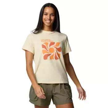 Sun Trek Columbia Женская футболка, жёлтый