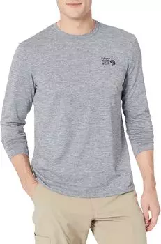 Sunblocker с длинным рукавом Mountain Hardwear, цвет Foil Grey Heather