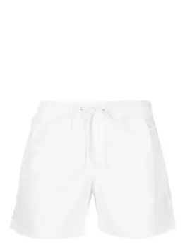 Sundek полосатые плавки-шорты с логотипом, белый