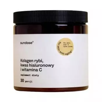 Sundose Collagen For Skin Антивозрастной рыбный коллагеновый порошок, 309 г Inna Marka