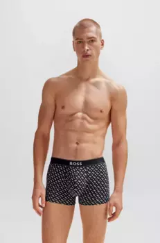 Сундук BOSS "Сундук 24 с принтом", цвет Medium_Grey_033