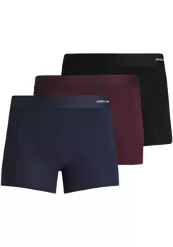 Сундук Jack & Jones "JACBASIC BAMBOO TRUNKS 3 PACK NOOS" (упаковка, 3 шт.), цвет Port Royale