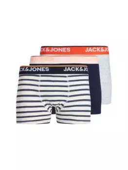 Сундук Jack & Jones "JACDAVE TRUNKS 3-PACK NOOS" (упаковка, 3 шт., в упаковке 3 шт.), синий