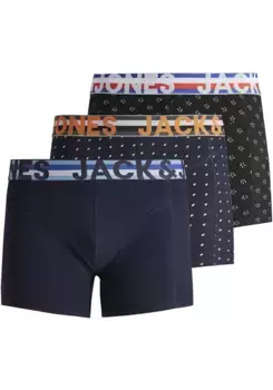 Сундук Jack & Jones "JACHENRIK TRUNKS 3 PACK NOOS" (упаковка, 3 шт.), черный