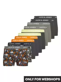 Сундук Jack & Jones "JACHUGO SKULLS TRUNKS 10 PACK" (упаковка, 10 шт.), цвет Night Sky Pack: