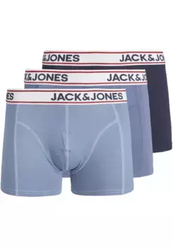 Сундук Jack & Jones "JACJAKE TRUNKS 3 PACK NOOS" (упаковка, 3 шт.), синий