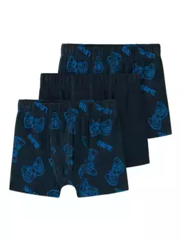 Сундук Name It "NMMTIGHTS 3P DARK SAPPHIRE GAMER NOOS" (упаковка, 3 шт.), цвет Dark Sapphire