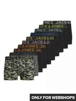 Сундуки Jack & Jones "JACDANNY TRUNKS 10 PACK" (упаковка, 10 шт.), черный