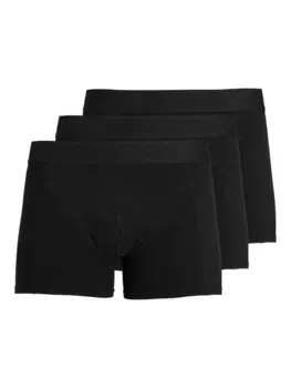 Сундуки Jack & Jones "JACWAISTBAND TRUNKS 3 PACK NOOS" (3 шт. в упаковке, 3 шт. в упаковке), черный