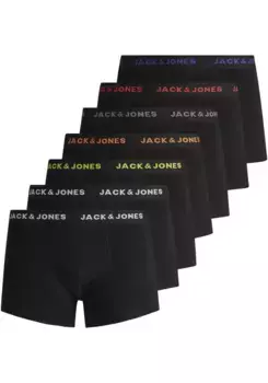Сундуки Jack & Jones Junior "JACBASIC TRUNKS 7 PACK NOOS JNR" (упаковка, 7 шт.), черный