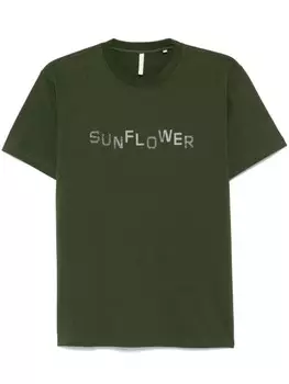 Sunflower футболка Easy Overdyed, зеленый