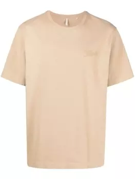 Sunflower футболка из органического хлопка с графичным принтом, нейтральный цвет