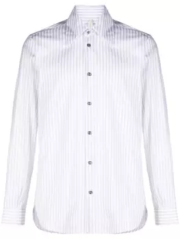 Sunflower полосатая рубашка Please, белый