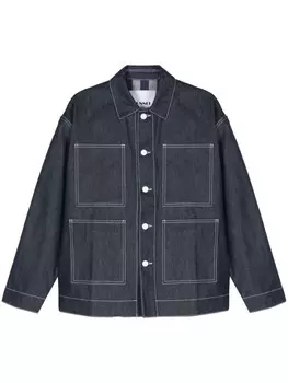 Sunnei джинсовая куртка Bellidentro, синий