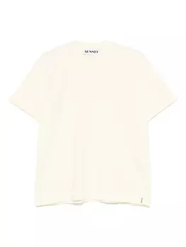 Sunnei футболка из органического хлопка, желтый