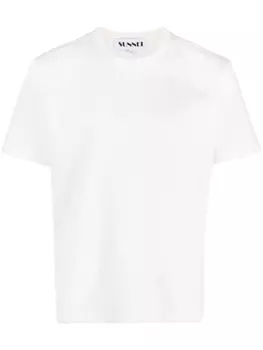 Sunnei футболка с графичным принтом, белый