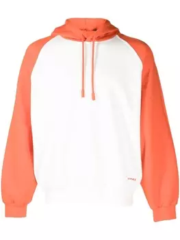 Sunnei худи с вышитым логотипом, белый