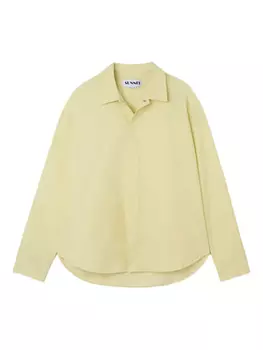 Sunnei рубашка на пуговицах, желтый