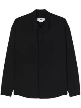 Sunnei рубашка с логотипом, черный