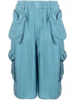 Sunnei шорты карго, синий