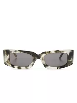 Sunnei солнцезащитные очки Prototype I в прямоугольной оправе, серый