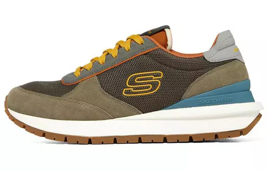 SUNNY DALE Кроссовки для мужчин с низким верхом, цвет: коричневый/каменный Skechers