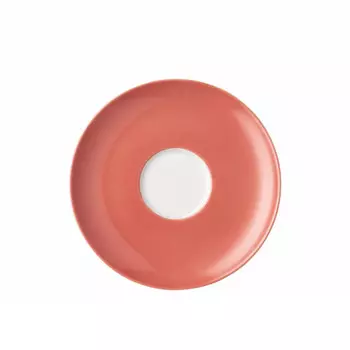 Sunny Day Soft Red Блюдце для кофе/чайное блюдце/комбинированное блюдце 14,5 см Thomas, бело-красный