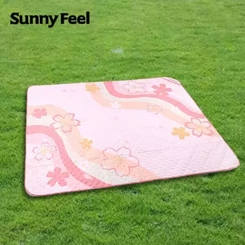 Sunnyfeel Mountain открытый пикник влагостойкий коврик для кемпинга милый стиль/сезон цветения вишни большой коврик для пикника (195*240 см)